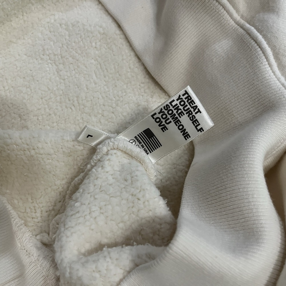 Madhappy x Spotify Collab Cream 'SEND SONGS' Sweatshirt Sz L - Picture 5 of 7